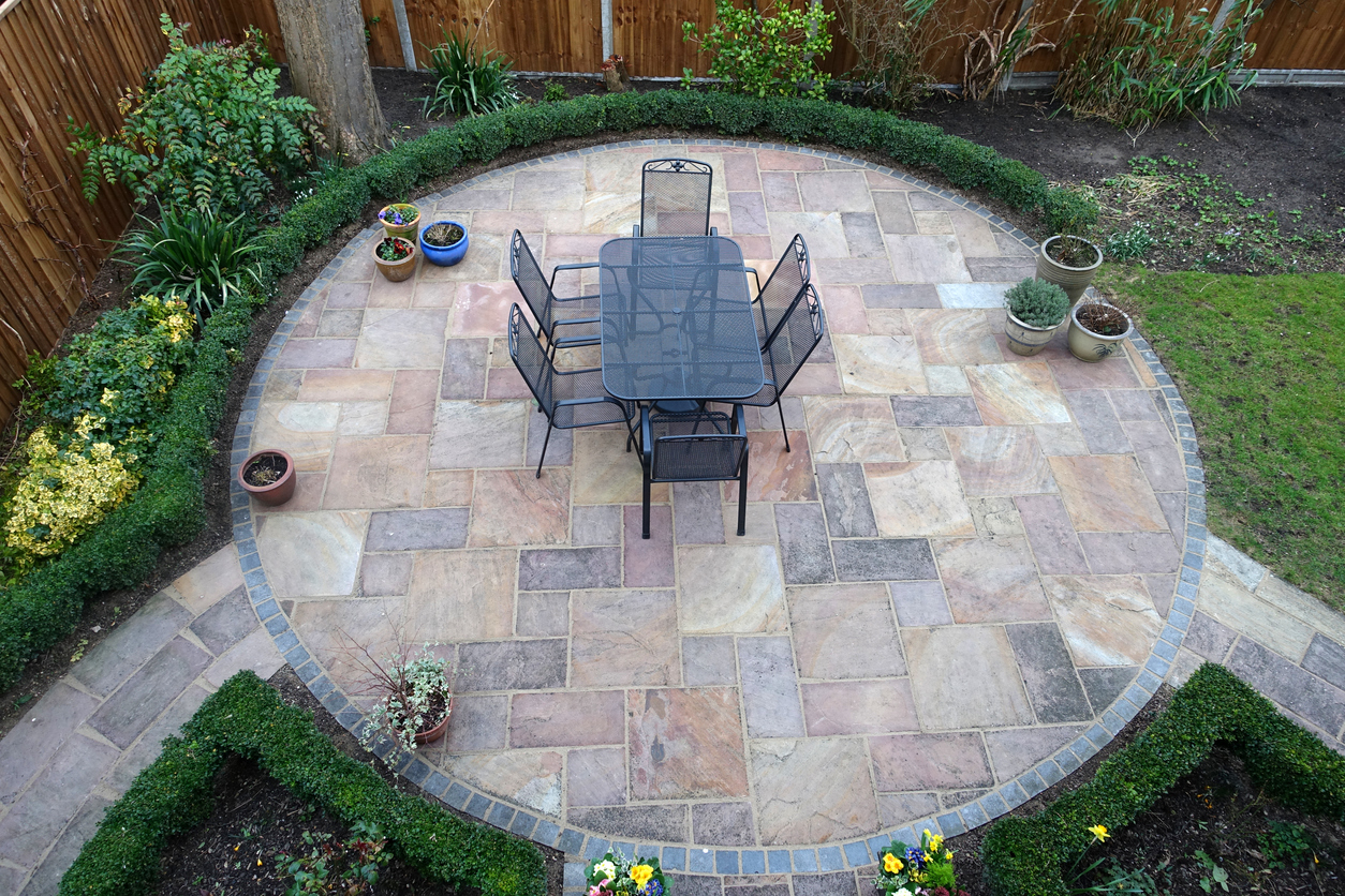Paver and stone patio installation DFW