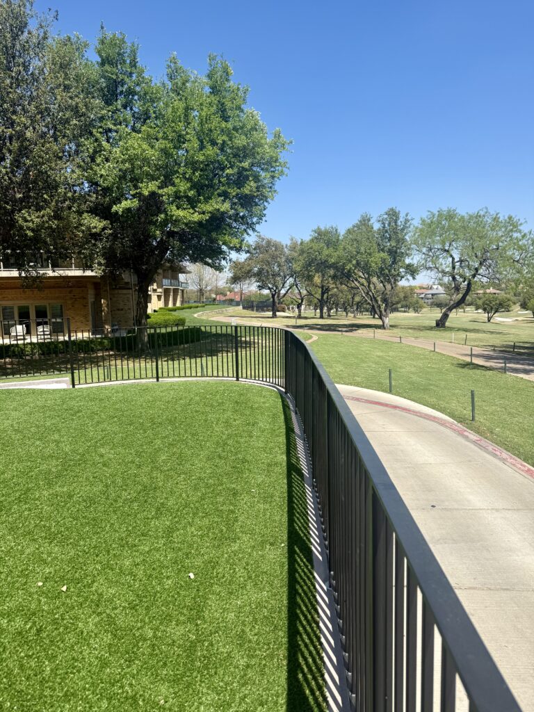 Commercial golf course overlook - Green Forever Turf Texas