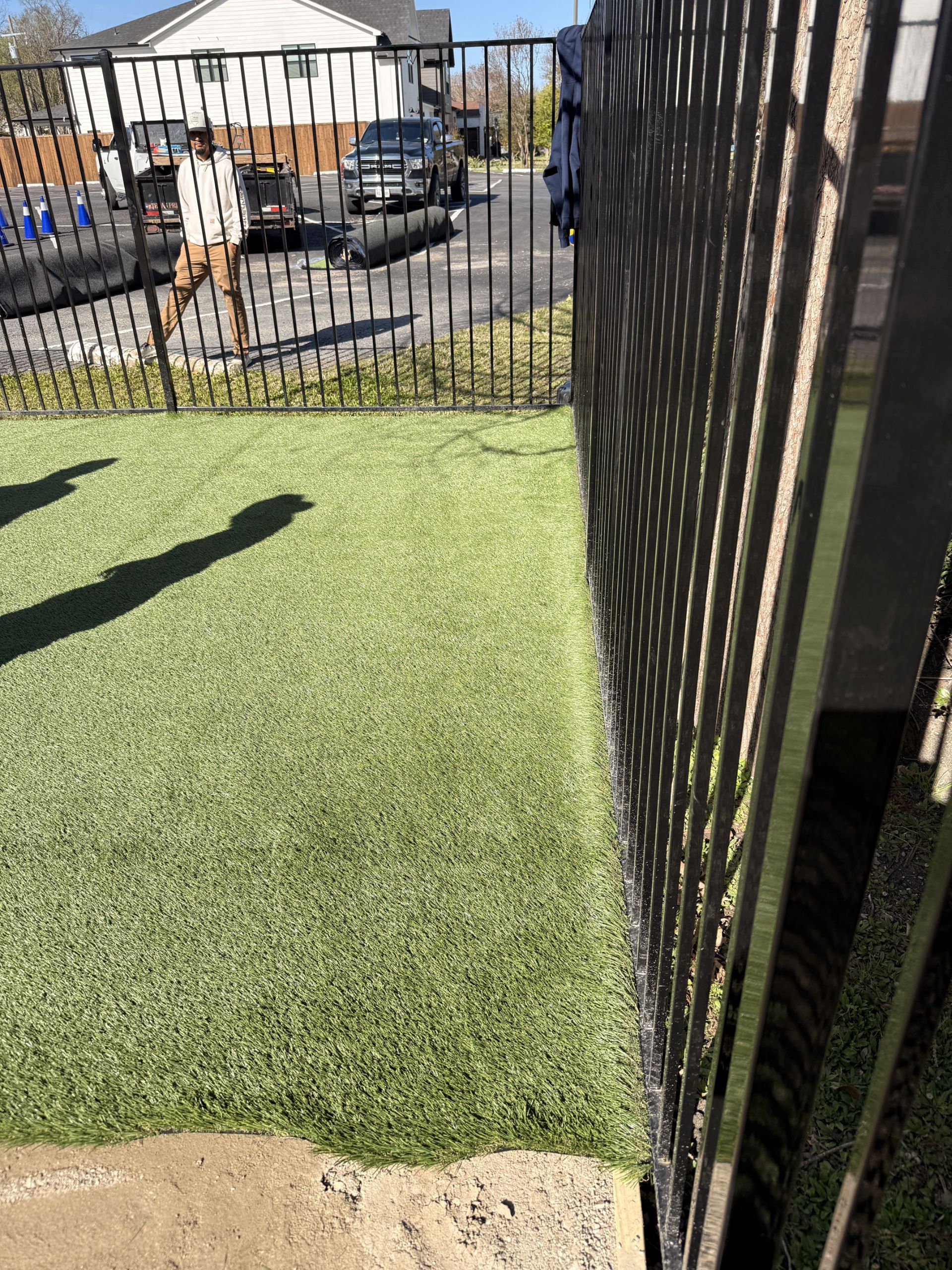 Commercial turf installation DFW